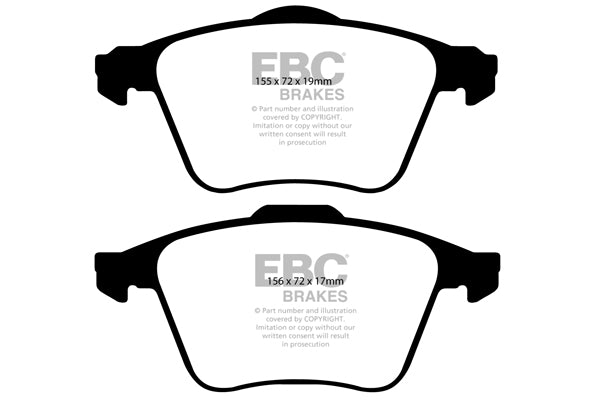 EBC Brakes Yellowstuff 4000 Series Street – DP41673R
