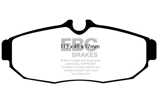 EBC Brakes Racing RP-X Track and Race Brake Pads – DP81741RPX