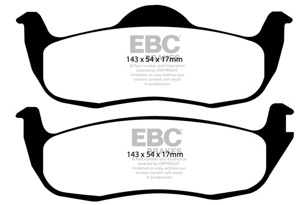 EBC Brakes Yellowstuff 4000 Series Street – DP41745R
