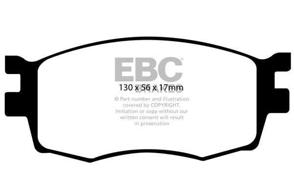 EBC Brakes Ultimax OE Replacement Brake Pad Set – DP1768