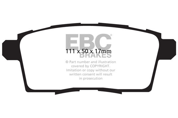 EBC Brakes Yellowstuff 4000 Series Street – DP41793R