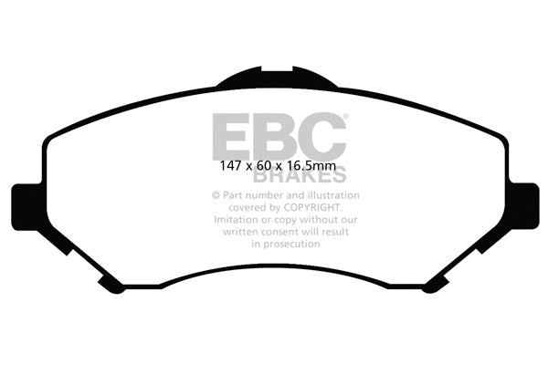 EBC Brakes Yellowstuff 4000 Series Street – DP41793R