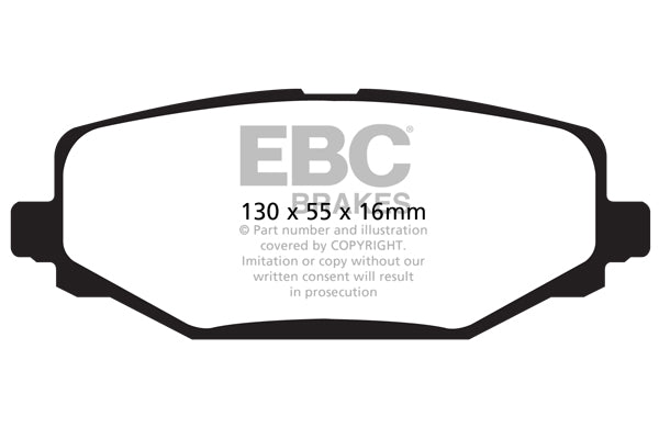 EBC Brakes Yellowstuff 4000 Series Street – DP41889R