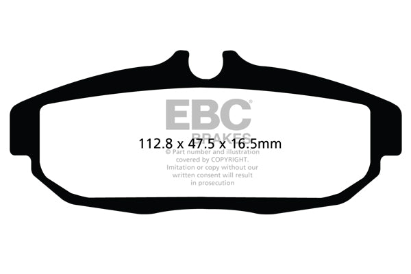 EBC Brakes Yellowstuff 4000 Series Street – DP41894R