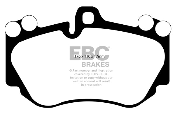 EBC Brakes Yellowstuff 4000 Series Street – DP41904R