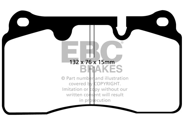 EBC Brakes Bundle – Front 330mm GD Discs with Bluestuff Pads – PD14KF760