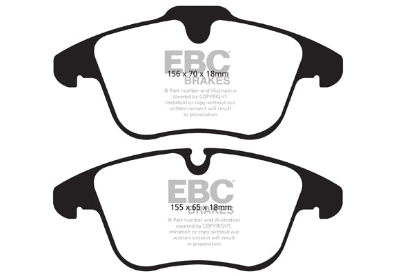 EBC Brakes Yellowstuff 4000 Series Street – DP41911R