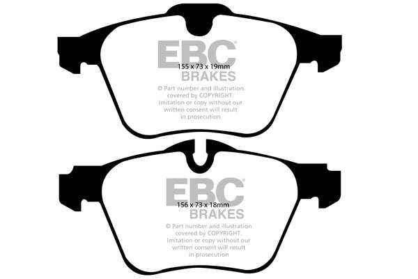 EBC Brakes Bundle Front 355mm USR Discs with Yellowstuff Pads PD08KF188 - Performance HQ - United Kingdom