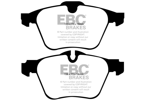 EBC Brakes Yellowstuff 4000 Series Street – DP41912R