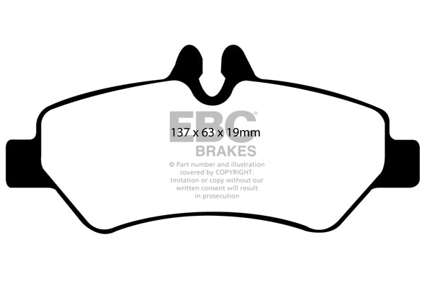 EBC Brakes Ultimax OE Replacement Brake Pad Set – DP1927