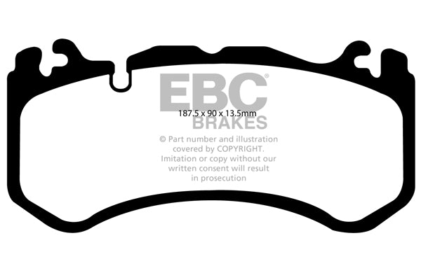 EBC Brakes Ultimax OE Replacement Brake Pad Set – DP891