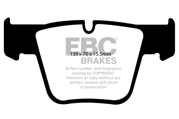 EBC Brakes Yellowstuff 4000 Series Street – DP41939R