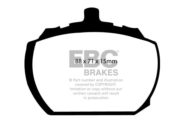 EBC Brakes Bundle – Front 273mm GD Discs with Bluestuff Pads – PD14KF835