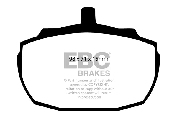 EBC Brakes Ultimax OE Replacement Brake Pad Set – DP243