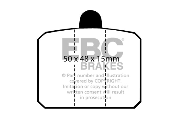 EBC Brakes Ultimax OE Replacement Brake Pad Set – DP275