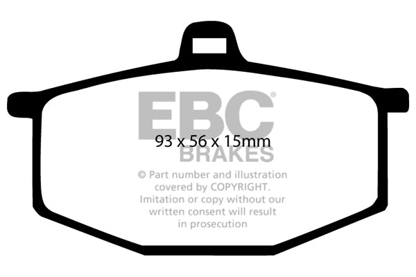 EBC Brakes Ultimax OE Replacement Brake Pad Set – DP284