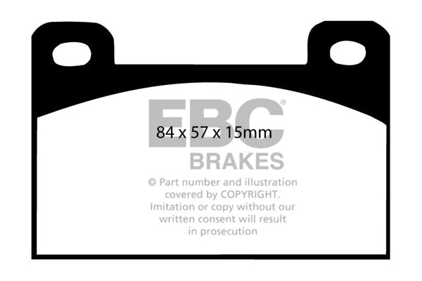 EBC Brakes Ultimax OE Replacement Brake Pad Set – DP288