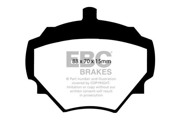 EBC Brakes Ultimax OE Replacement Brake Pad Set – DP294