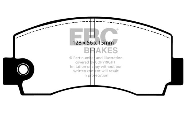 EBC Brakes Ultimax OE Replacement Brake Pad Set – DP320