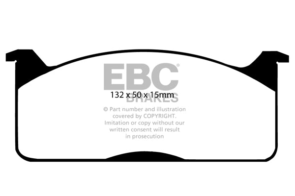 EBC Brakes Ultimax OE Replacement Brake Pad Set – DP321