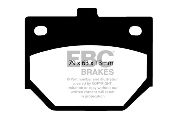 EBC Brakes Ultimax OE Replacement Brake Pad Set – DP329