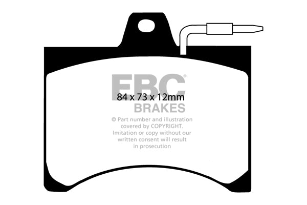 EBC Brakes Ultimax OE Replacement Brake Pad Set – DP349