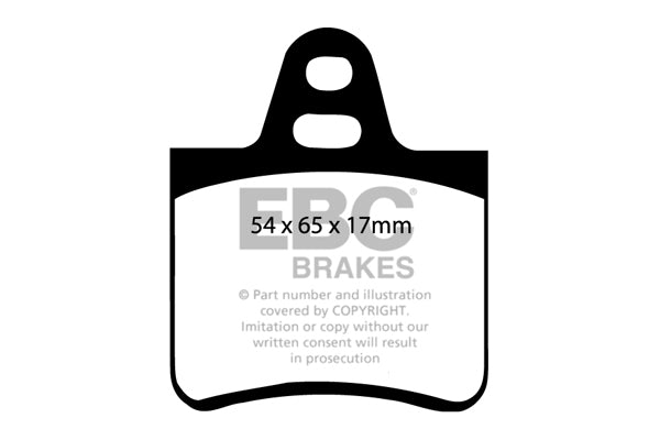 EBC Brakes Ultimax OE Replacement Brake Pad Set – DP350