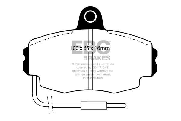EBC Brakes Ultimax OE Replacement Brake Pad Set – DP426/4