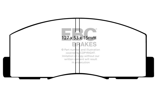 EBC Brakes Ultimax OE Replacement Brake Pad Set – DP461