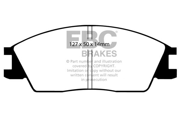 EBC Brakes Ultimax OE Replacement Brake Pad Set – DP556