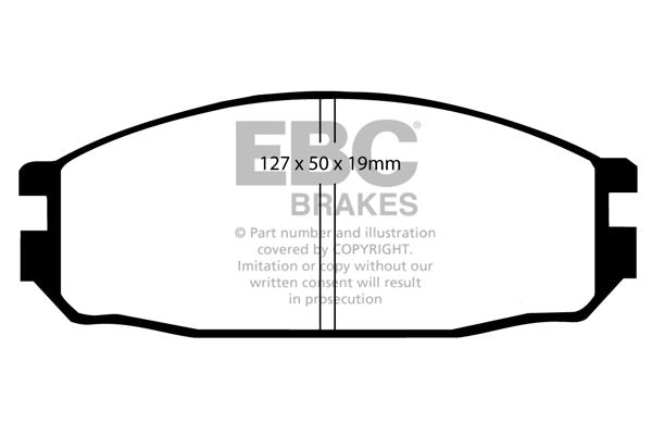 EBC Brakes Ultimax OE Replacement Brake Pad Set – DP688