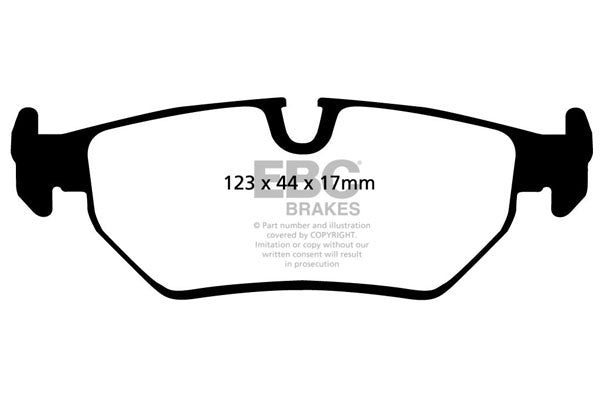 EBC Brakes Ultimax OE Replacement Brake Pad Set – DP690/2