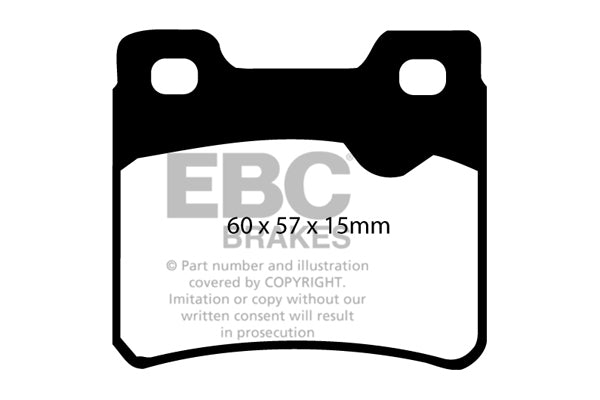 EBC Brakes Bundle – Rear 286mm BSD Discs with Yellowstuff Pads – PD18KR052