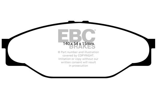 EBC Brakes Ultimax OE Replacement Brake Pad Set – DP787