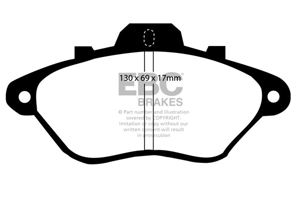 EBC Brakes Ultimax OE Replacement Brake Pad Set – DP794
