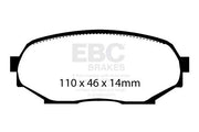 EBC Brakes Racing RP-X Track and Race Brake Pads DP8802RPX - Performance HQ - United Kingdom