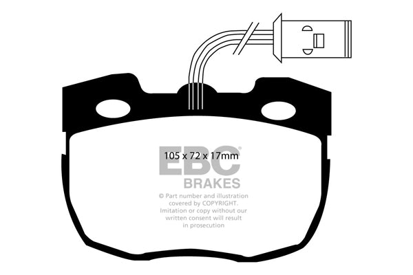 EBC Brakes Yellowstuff 4000 Series Street – DP4814R