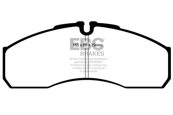 EBC Brakes Ultimax OE Replacement Brake Pad Set DP850 - Performance HQ - United Kingdom