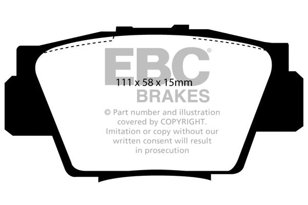 EBC Brakes Yellowstuff 4000 Series Street – DP4873R