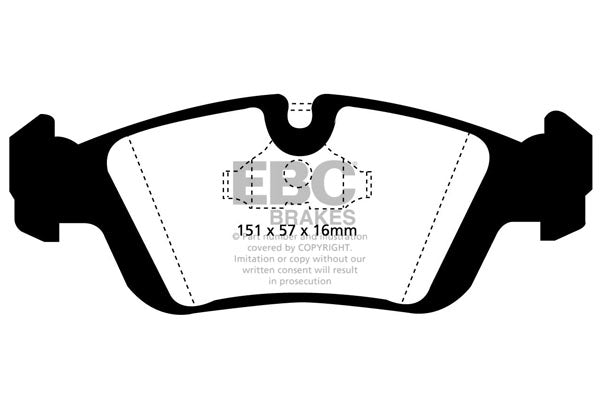 EBC Brakes Ultimax OE Replacement Brake Pad Set – DP914