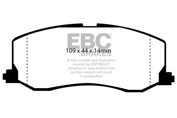 EBC Brakes Ultimax OE Replacement Brake Pad Set – DP977