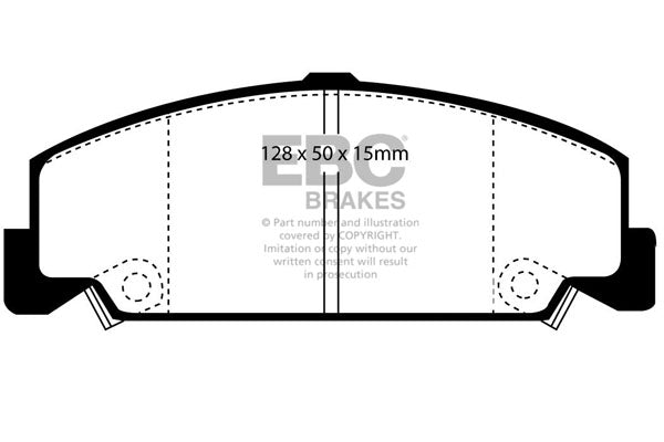 EBC Brakes Ultimax OE Replacement Brake Pad Set – DP985
