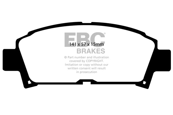 EBC Brakes Ultimax OE Replacement Brake Pad Set – DP995