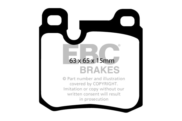 EBC Brakes Yellowstuff 4000 Series Street – DP4996R