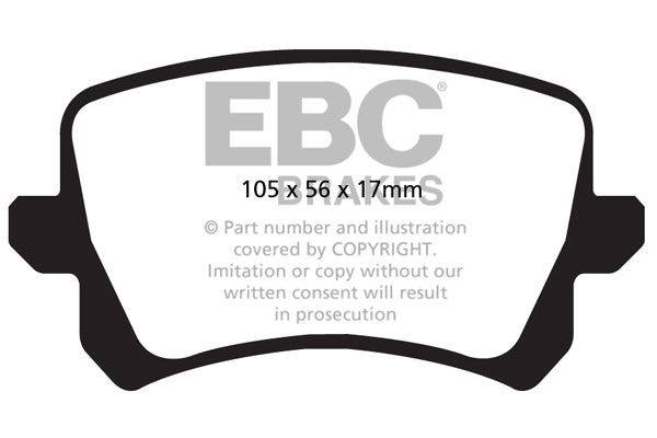 EBC Brakes Yellowstuff Racing Pad and Disc Kit