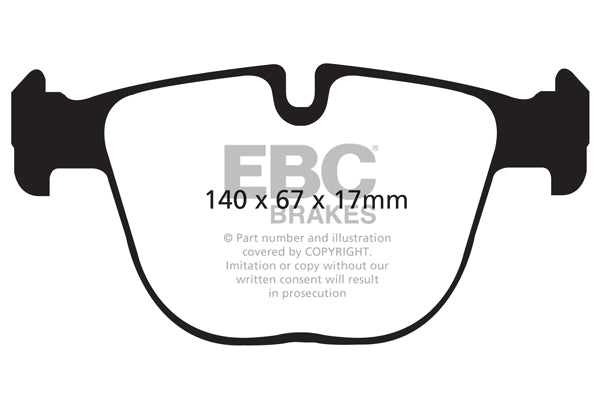 EBC Brakes Yellowstuff 4000 Series Street – DP42008R