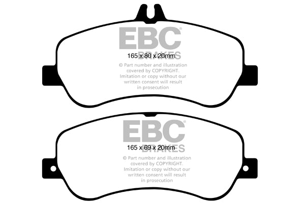 EBC Brakes Ultimax OE Replacement Brake Pad Set – DPX2011