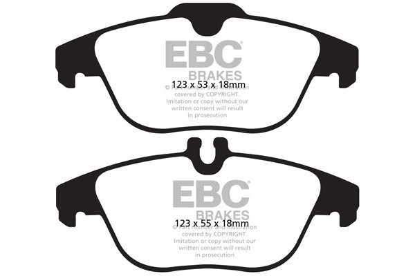 EBC Brakes Ultimax OE Replacement Brake Pad Set DPX2012 - Performance HQ - United Kingdom