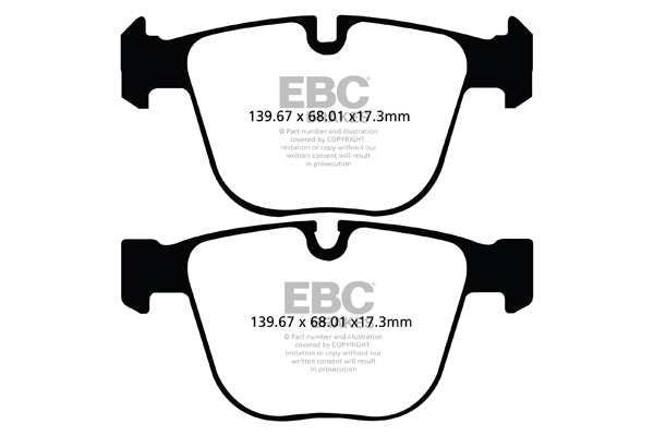 EBC Brakes Ultimax OE Replacement Brake Pad Set DPX2020 - Performance HQ - United Kingdom