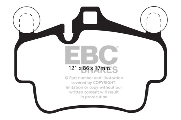 EBC Brakes Yellowstuff 4000 Series Street – DP42025R